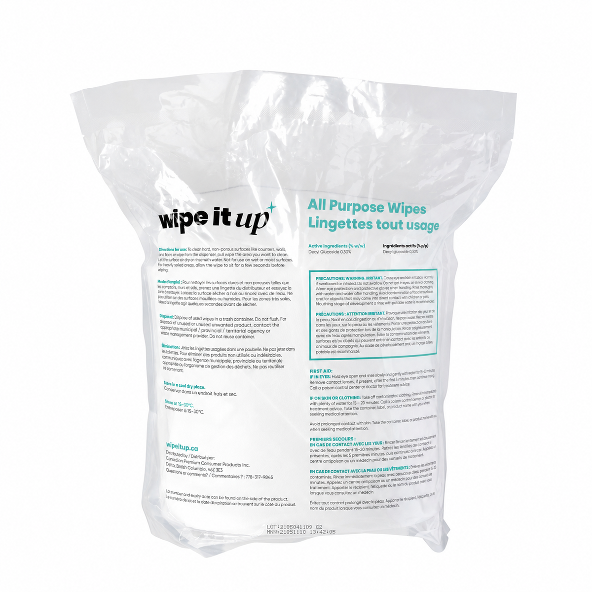 Cleaning Wet Wipes - Gym Wipes